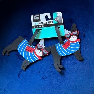 2pk luggage tags gforce bin voyage